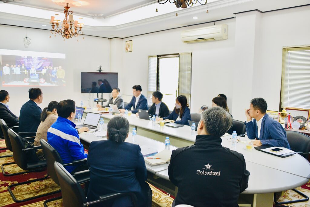 ກົມກິລາລະດັບສູງ ກັບ ອົງການ ໄຈກ້າ ປຶກສາຫາລືກ່ຽວກັບວຽກງານກິລາ